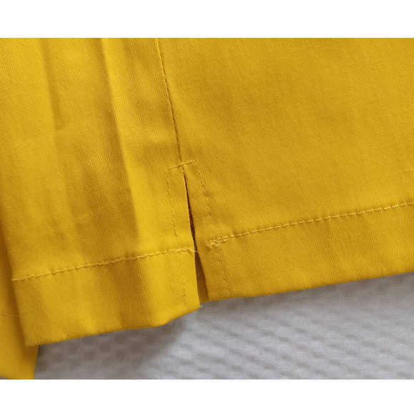 RARE VTG 90s JC de Castelbajac TWEETY Canary Yellow Slim Pants US 0 Looney Tunes - Picture 8 of 10